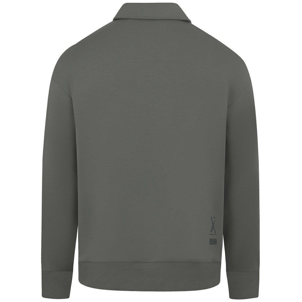 Cincinnati Reds Levelwear Women's Canmore Chenille Logo Quarter-Zip Top - MLB Tops
