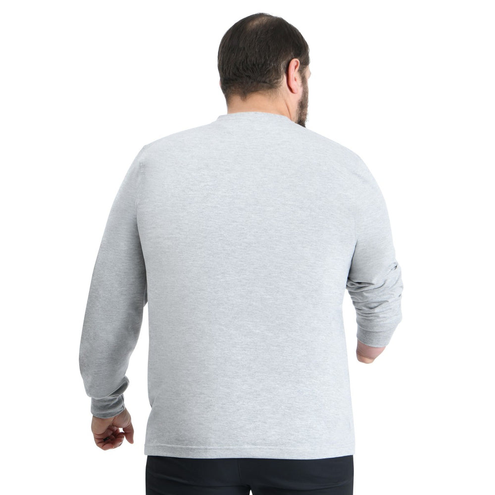 Gray Minnesota Timberwolves G-III Sports by Carl Banks Adaptive Printed Mesh Effect Long Sleeve T-Shirt | NBA