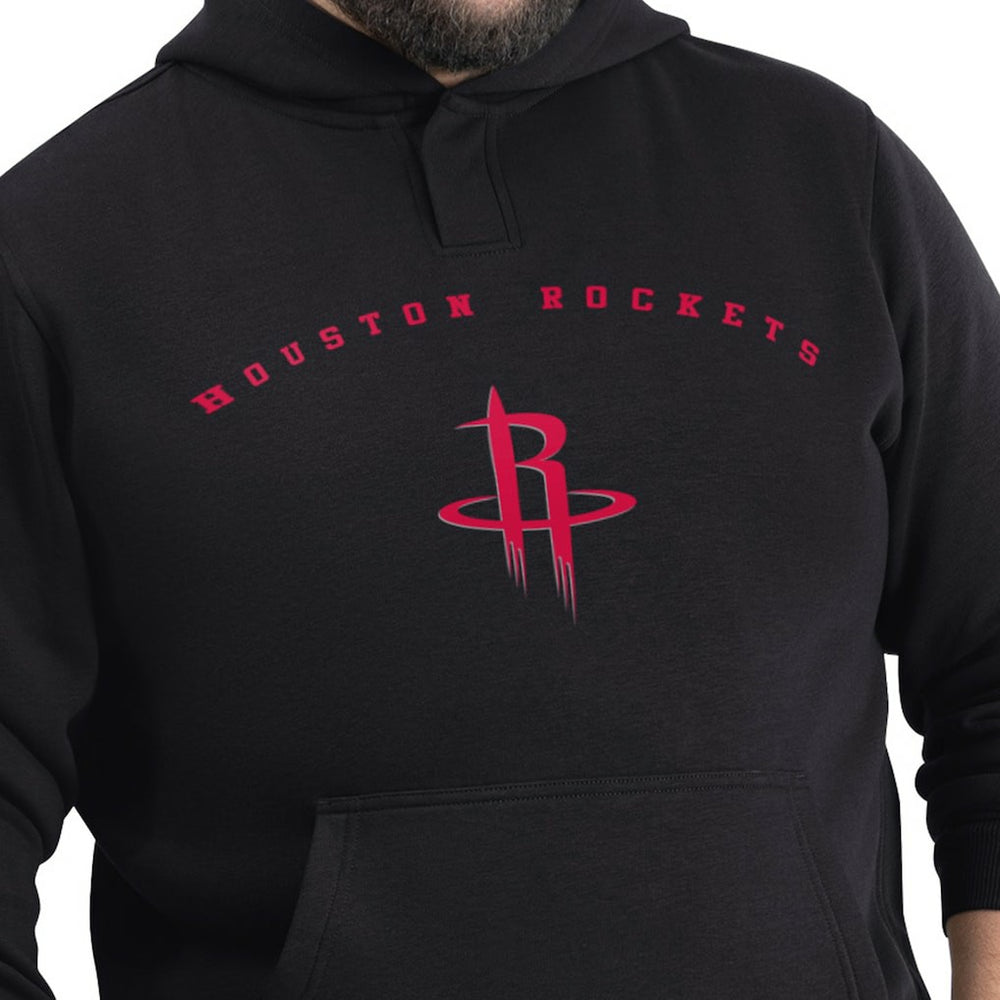Black Houston Rockets G-III Sports by Carl Banks Adaptive Team Arc Fleece Hoodie sale | NBA
