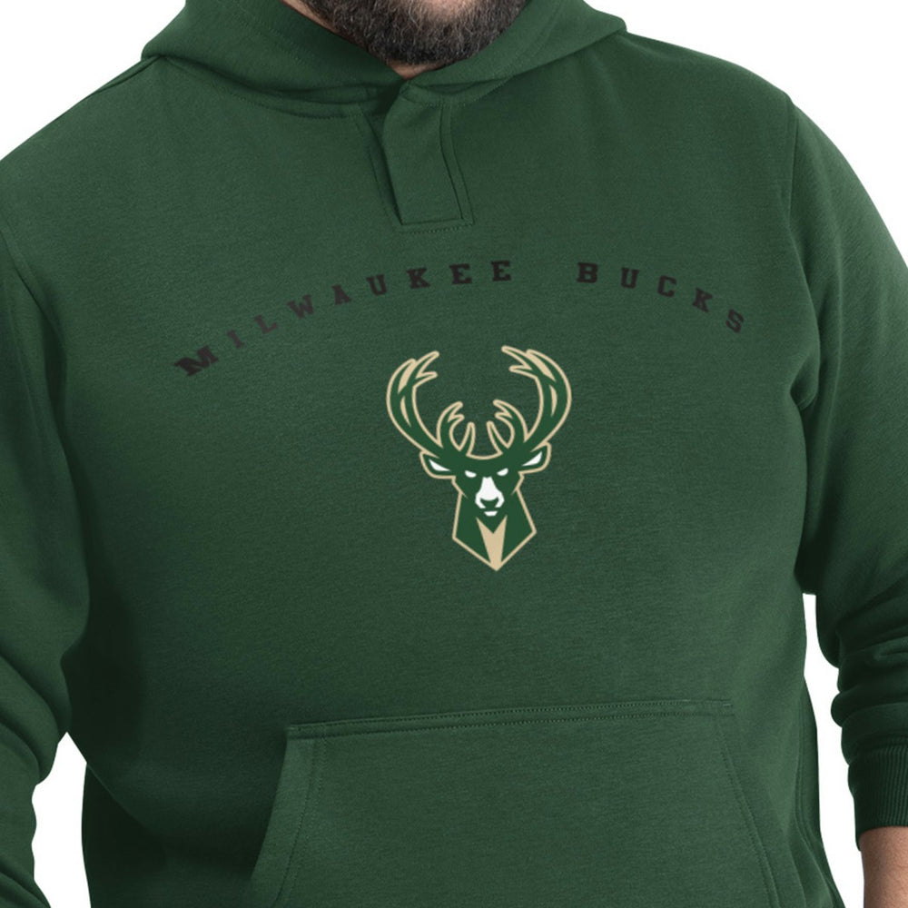 Green Milwaukee Bucks G-III Sports by Carl Banks Adaptive Team Arc Fleece Hoodie | NBA