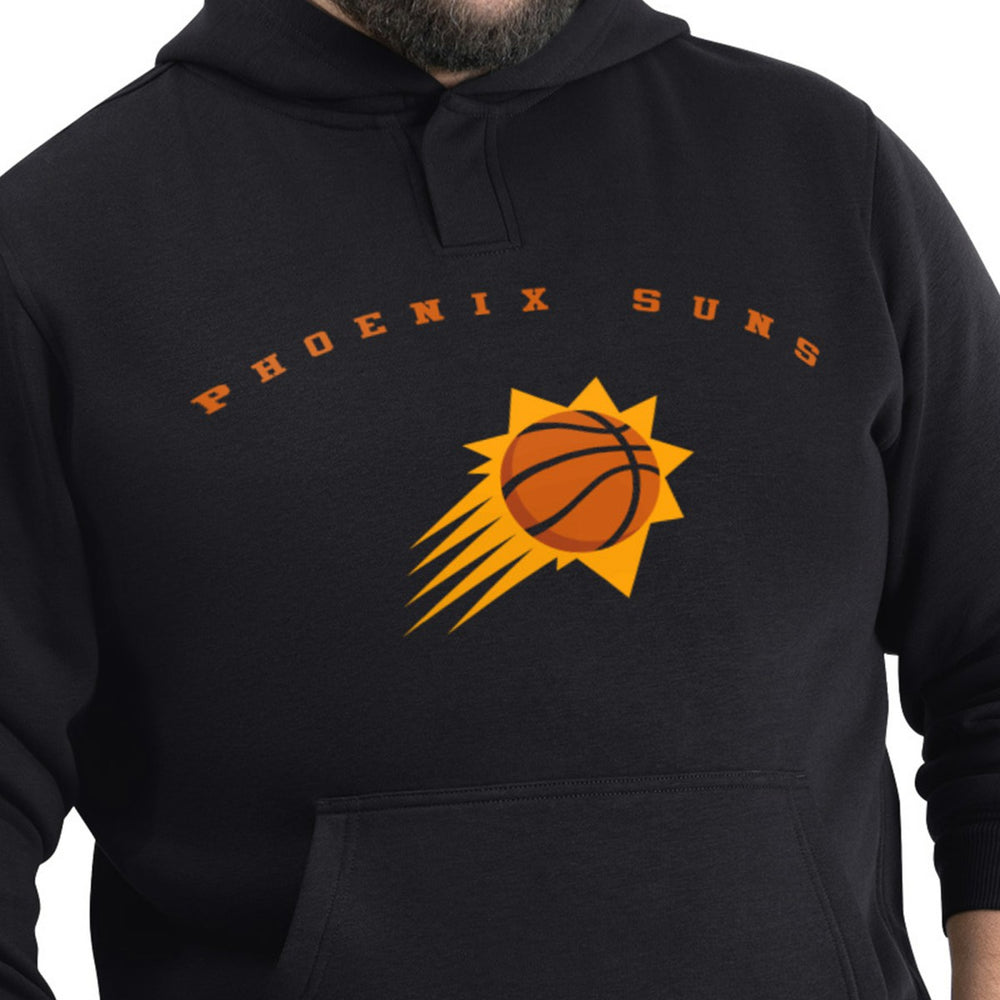 Black Phoenix Suns G-III Sports by Carl Banks Adaptive Team Arc Fleece Hoodie | NBA