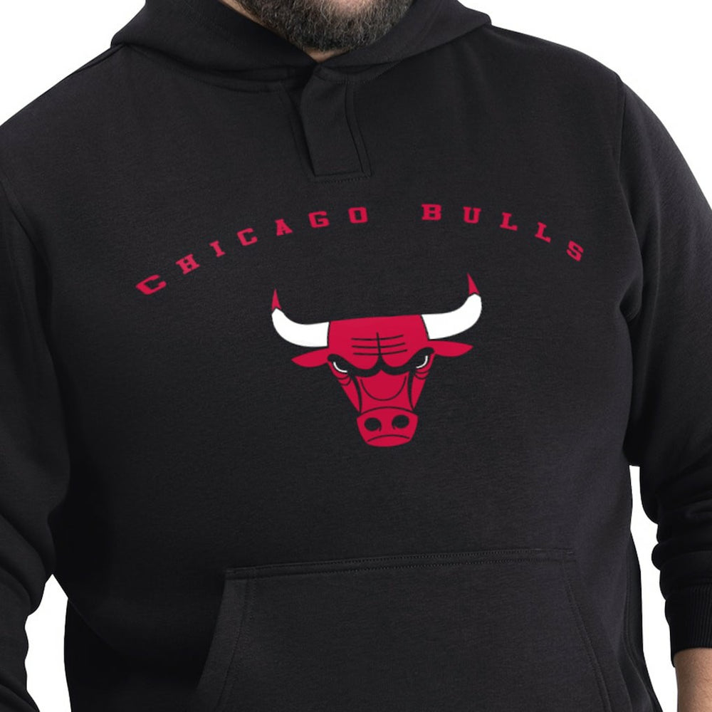 Black Chicago Bulls G-III Sports by Carl Banks Adaptive Team Arc Fleece Hoodie sale | NBA