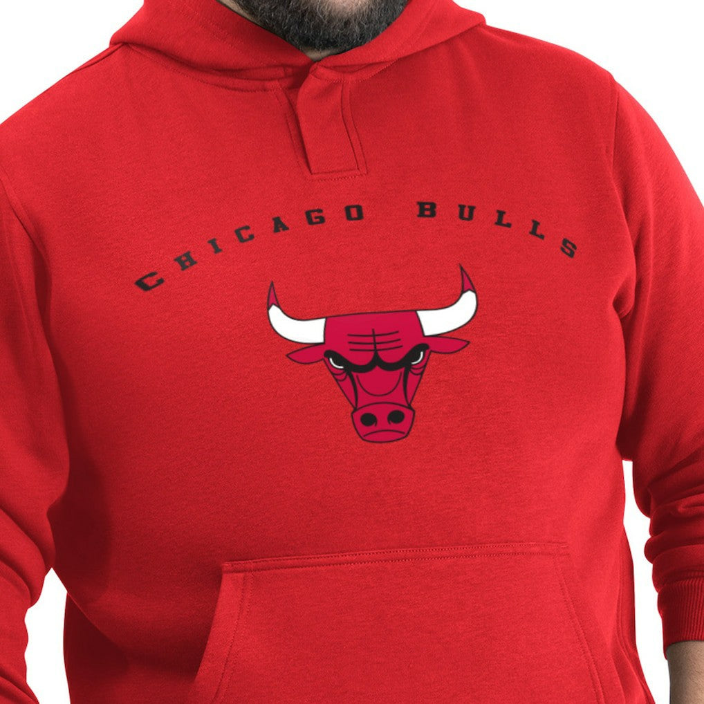 Red Chicago Bulls G-III Sports by Carl Banks Adaptive Team Arc Fleece Hoodie sale | NBA
