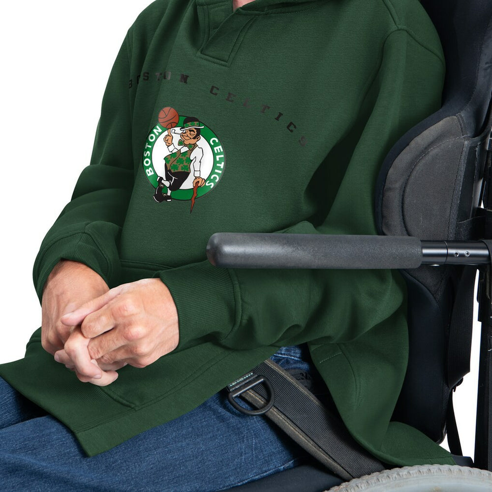 Green Boston Celtics G-III Sports by Carl Banks Adaptive Team Arc Fleece Hoodie | NBA