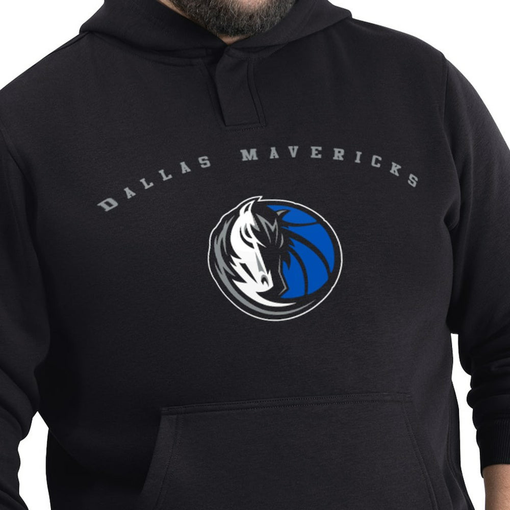 Black Dallas Mavericks G-III Sports by Carl Banks Adaptive Team Arc Fleece Hoodie sale | NBA