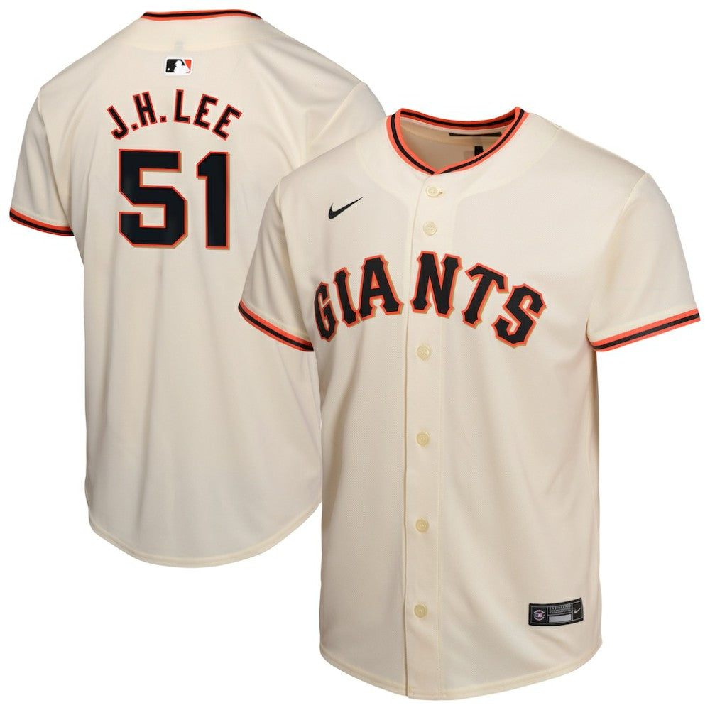 Jung Hoo Lee San Francisco Giants Nike Youth Home Player Game Jersey - MLB Jerseys