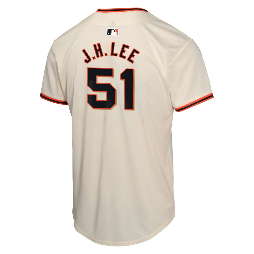 Jung Hoo Lee San Francisco Giants Nike Youth Home Player Game Jersey - MLB Jerseys