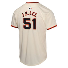 Jung Hoo Lee San Francisco Giants Nike Youth Home Player Game Jersey - MLB Jerseys