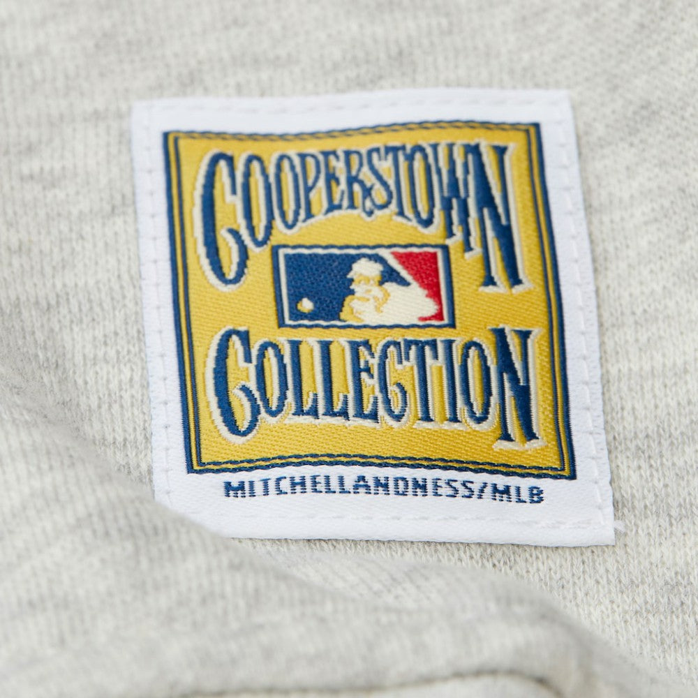 Philadelphia Phillies Mitchell & Ness Women's Cooperstown Collection V-Neck Cropped Toggle Sweatshirt - MLB Sweatshirts