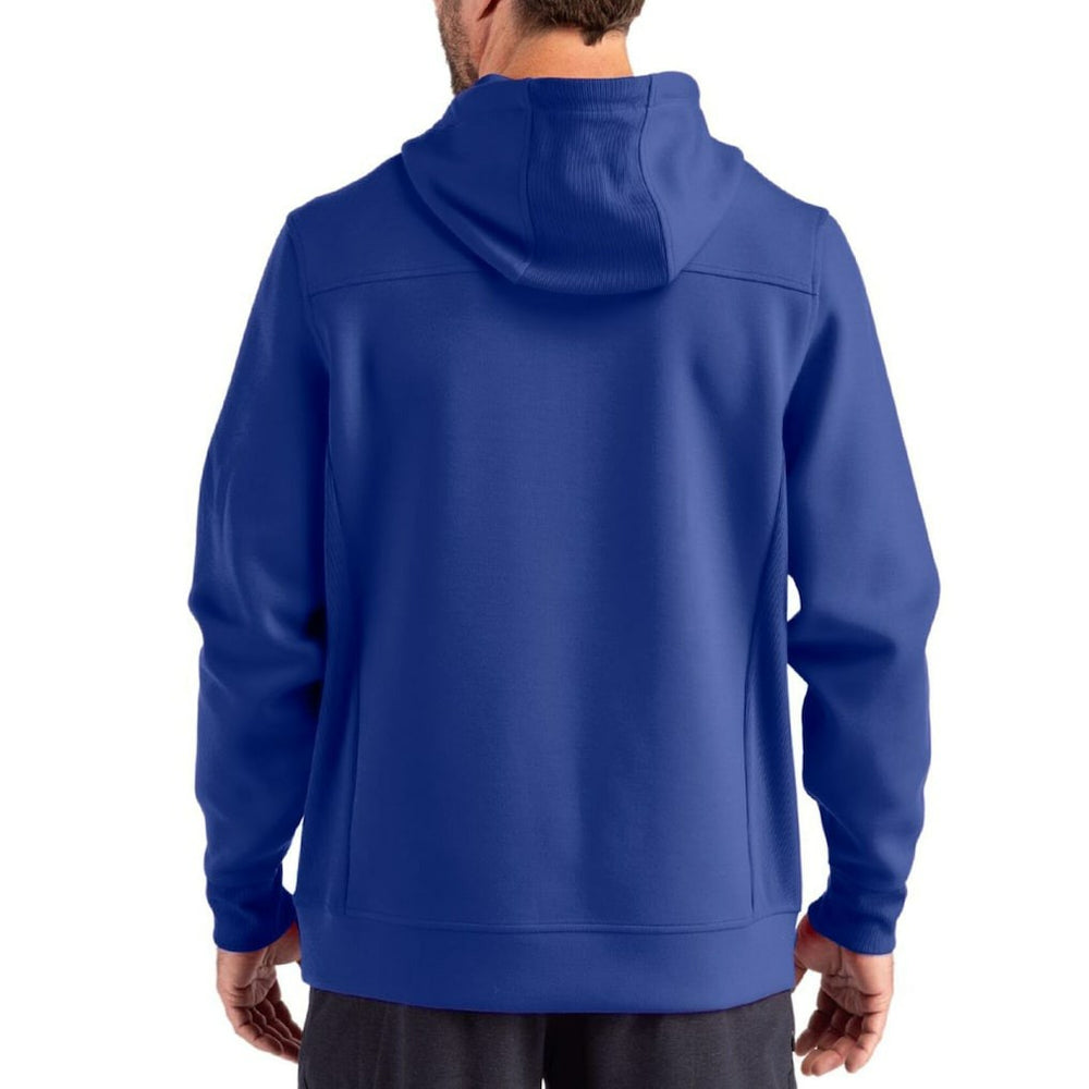 Los Angeles Chargers Cutter & Buck Roam Eco Half-Zip Recycled Pullover Hoodie | NFL Sale