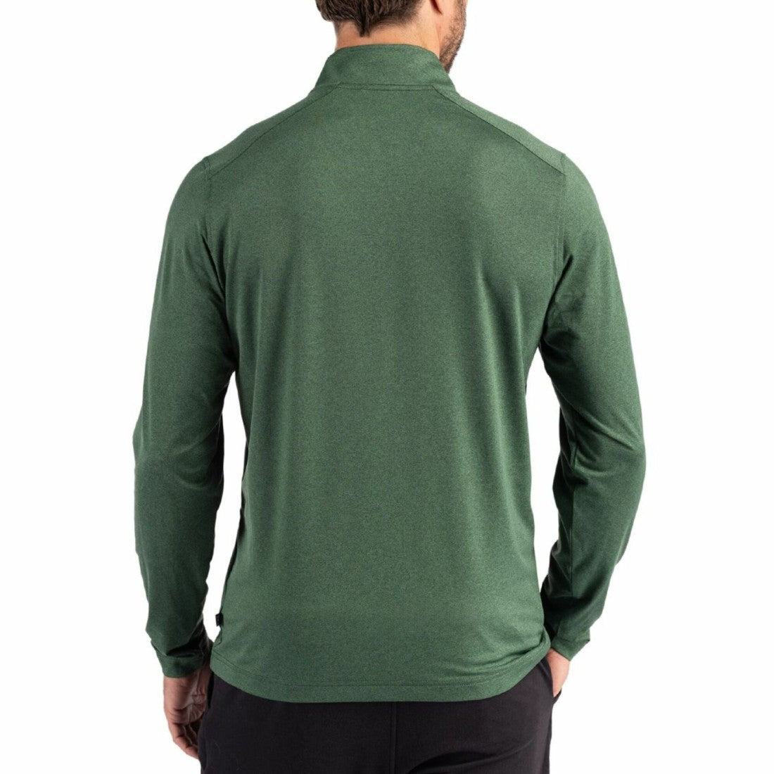 Green Bay Packers Cutter & Buck Coastline Epic Comfort Recycled Quarter-Zip Pullover | NFL Hot