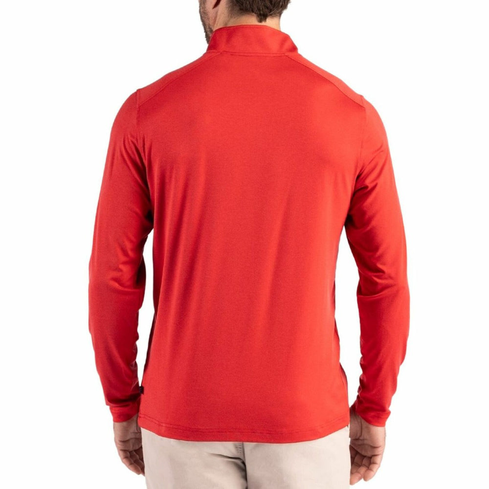 Tampa Bay Buccaneers Cutter & Buck Coastline Epic Comfort Recycled Quarter-Zip Pullover | NFL Sale