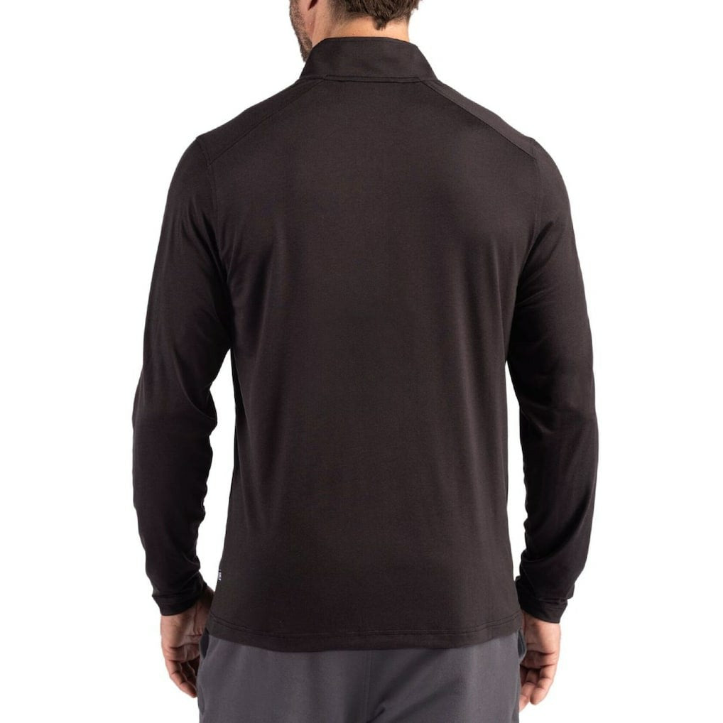 Philadelphia Eagles Cutter & Buck Coastline Epic Comfort Recycled Quarter-Zip Pullover | NFL Online