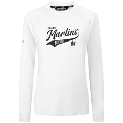 Miami Marlins Levelwear Women's Slender Glide T-Shirt - MLB T-shirts