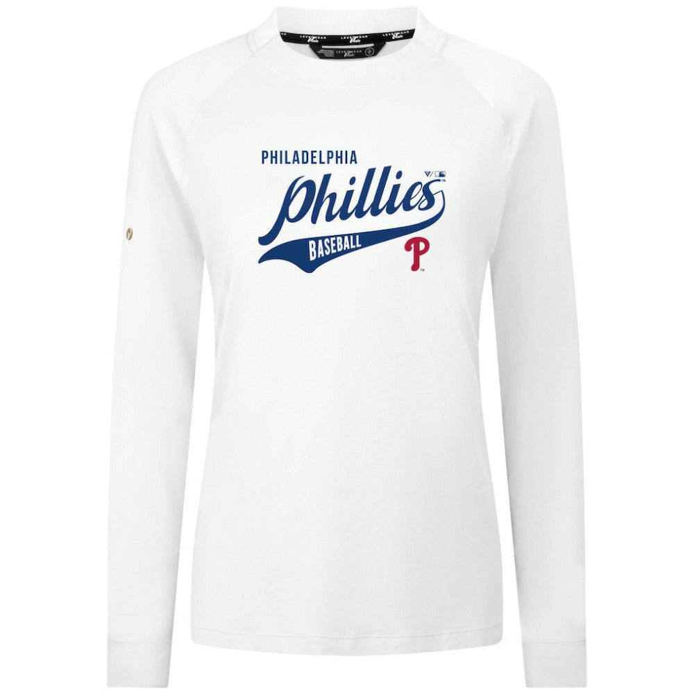 Philadelphia Phillies Levelwear Women's Slender Glide T-Shirt - MLB T-shirts