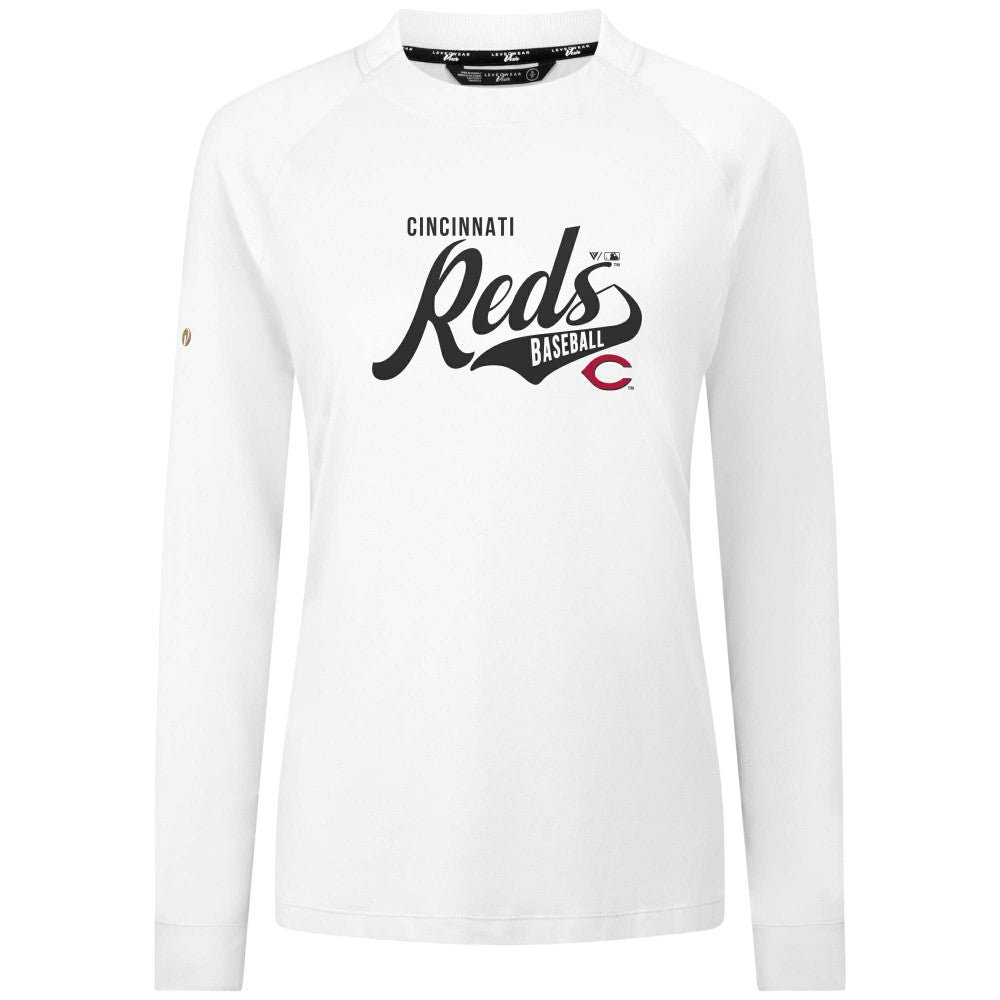 Cincinnati Reds Levelwear Women's Slender Glide T-Shirt - MLB T-shirts