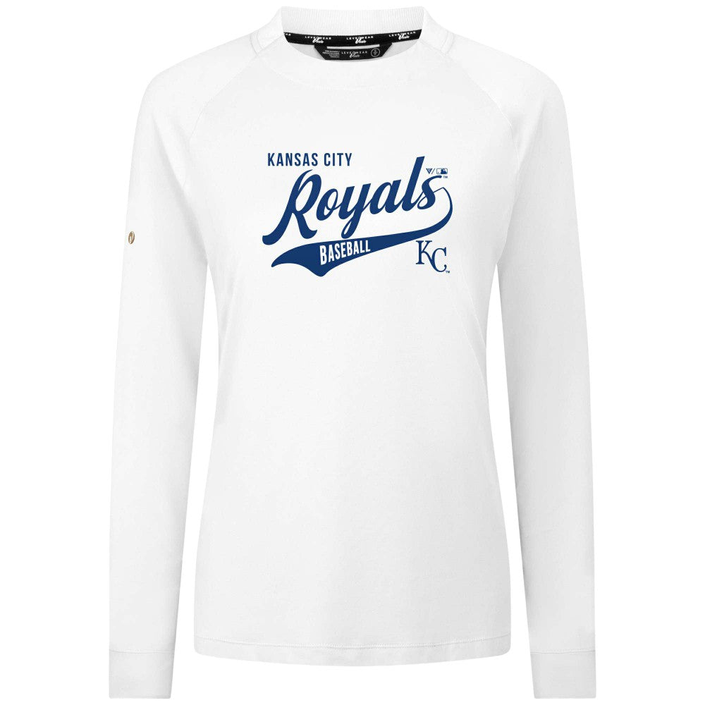 Kansas City Royals Levelwear Women's Slender Glide T-Shirt - MLB T-shirts