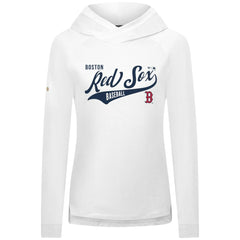 Boston Red Sox Levelwear Women's Slender Glide Raglan Hoodie - MLB Hoodies