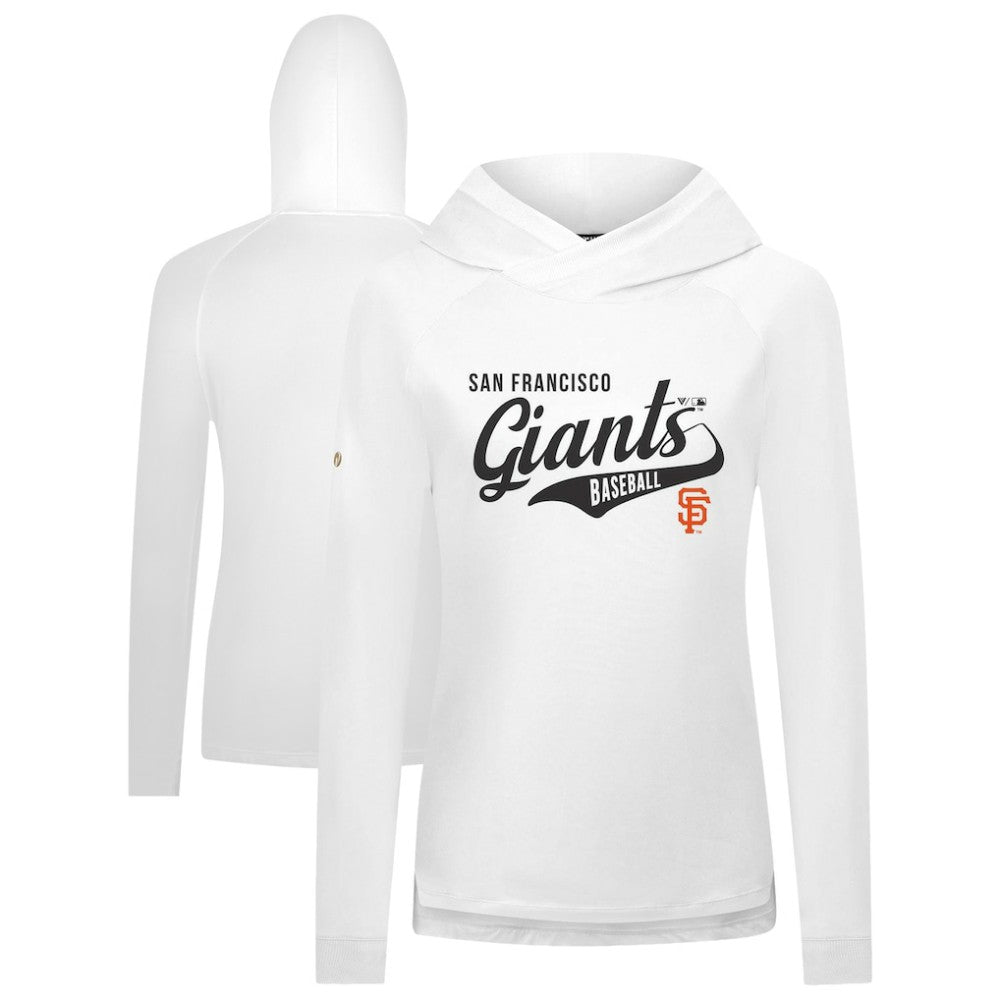 San Francisco Giants Levelwear Women's Slender Glide Raglan Hoodie - MLB Hoodies