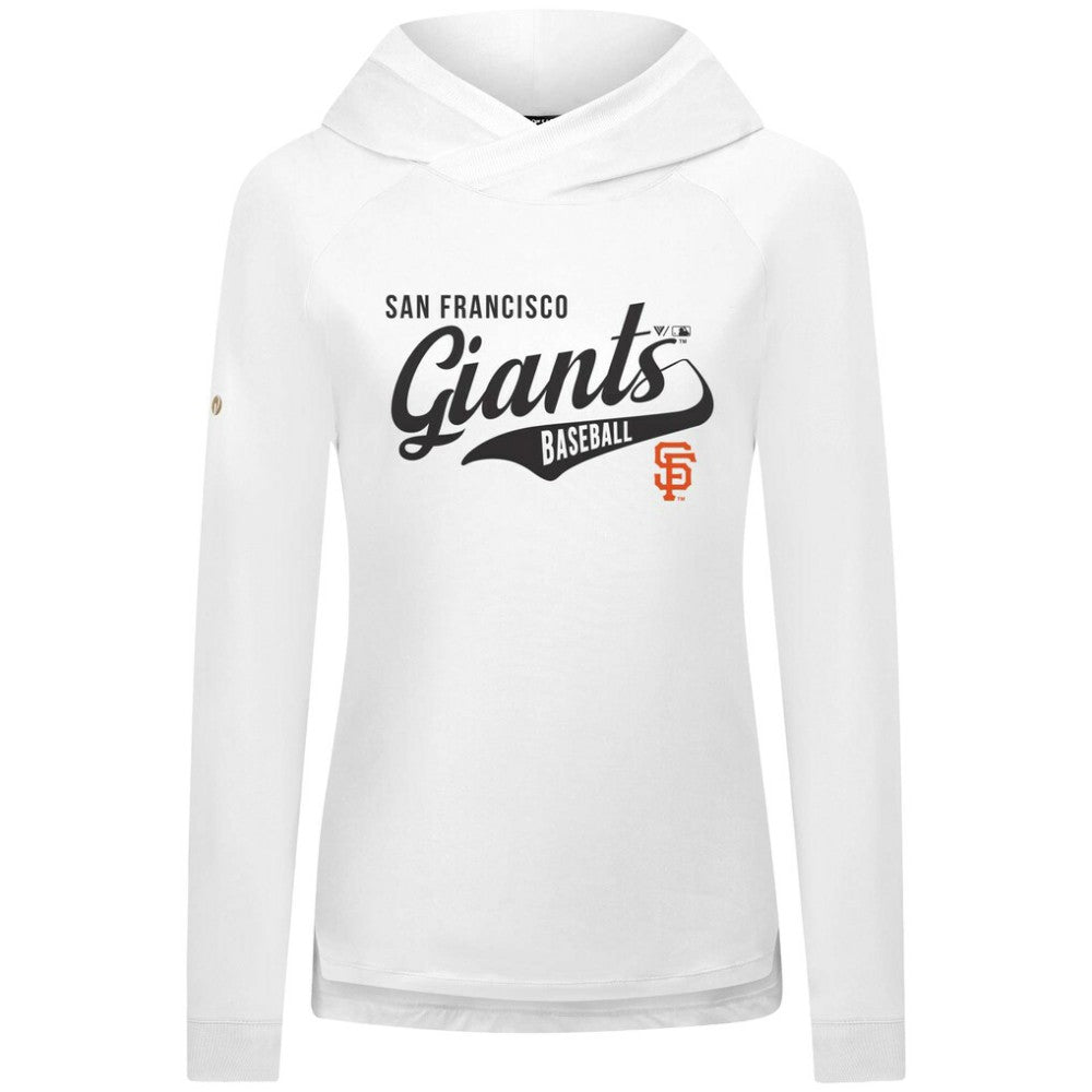 San Francisco Giants Levelwear Women's Slender Glide Raglan Hoodie - MLB Hoodies