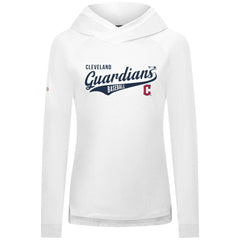 Cleveland Guardians Levelwear Women's Slender Glide Raglan Hoodie - MLB Hoodies