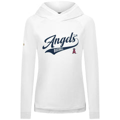 Los Angeles Angels Levelwear Women's Slender Glide Raglan Hoodie - MLB Hoodies
