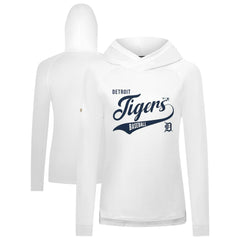 Detroit Tigers Levelwear Women's Slender Glide Raglan Hoodie - MLB Hoodies