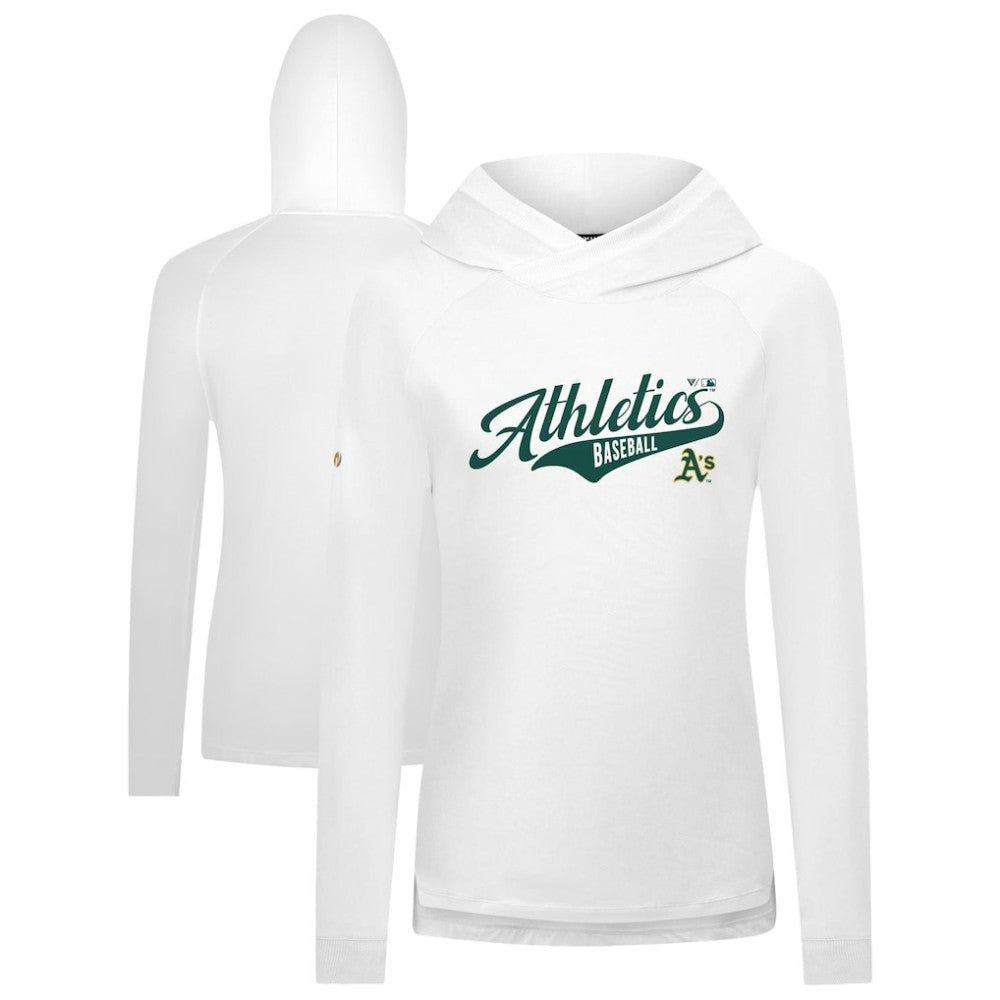 Athletics Levelwear Women's Slender Glide Raglan Hoodie - MLB Hoodies