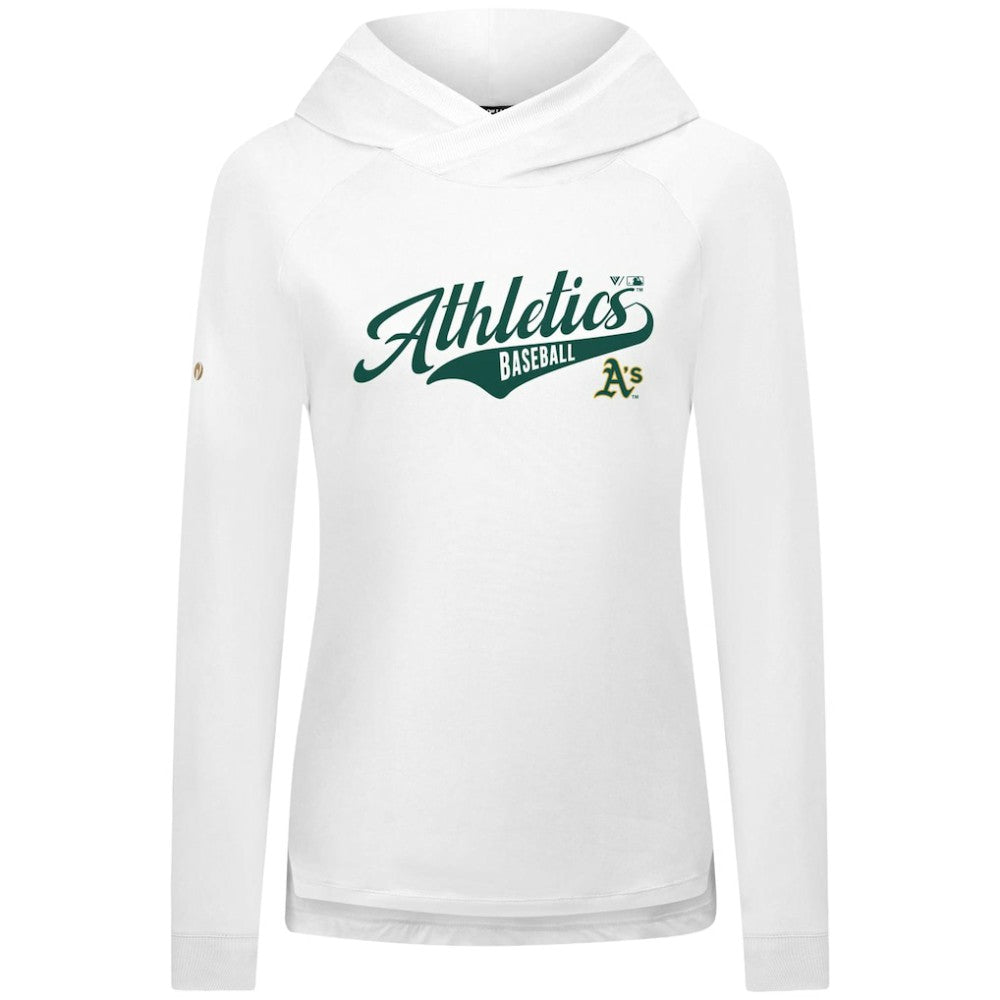 Athletics Levelwear Women's Slender Glide Raglan Hoodie - MLB Hoodies