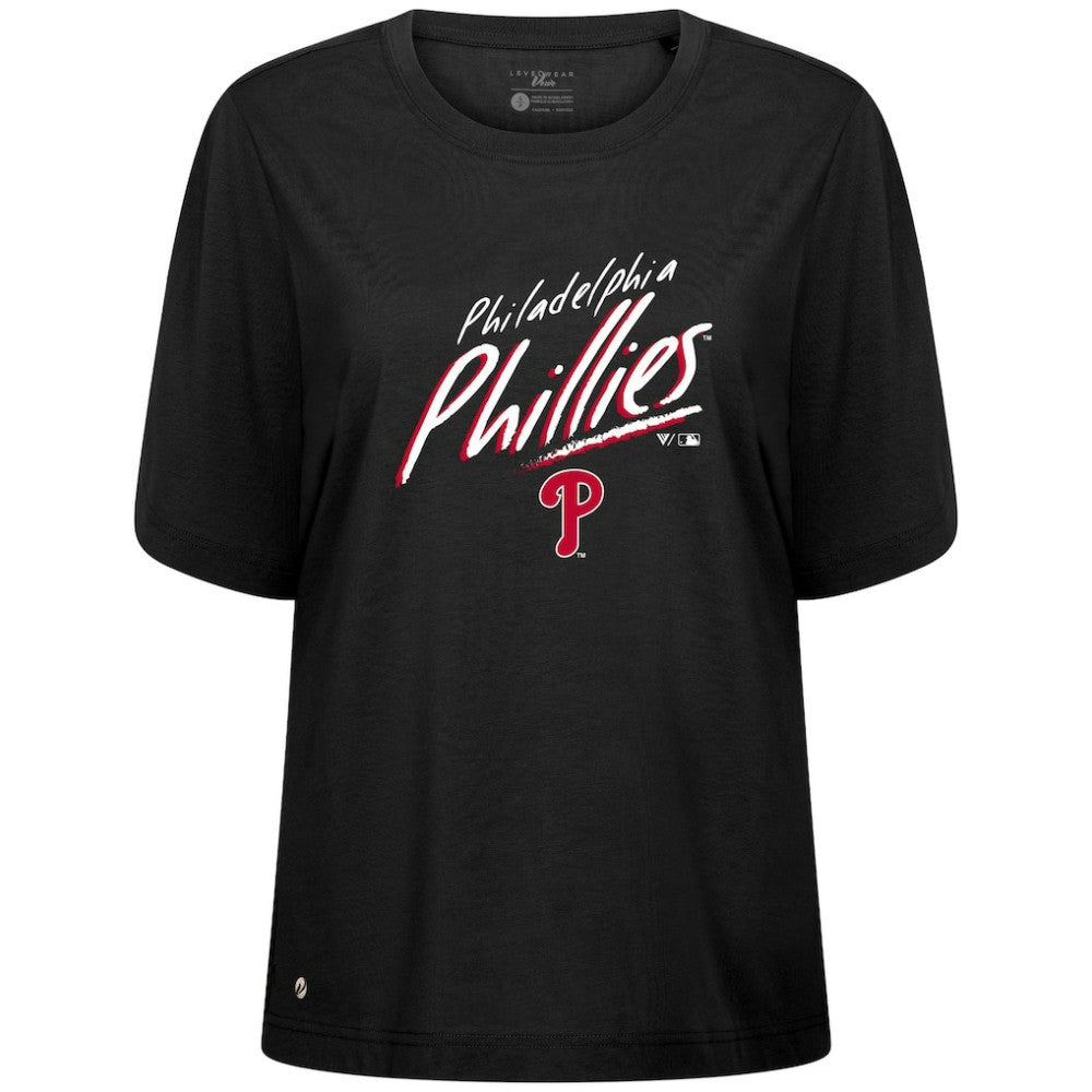 Philadelphia Phillies Levelwear Women's Bloom Sizzle T-Shirt - MLB T-shirts