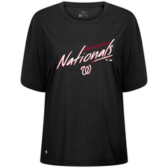 Washington Nationals Levelwear Women's Bloom Sizzle T-Shirt - MLB T-shirts