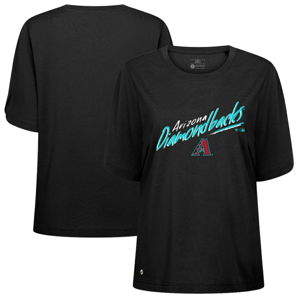 Arizona Diamondbacks Levelwear Women's Bloom Sizzle T-Shirt - MLB T-shirts
