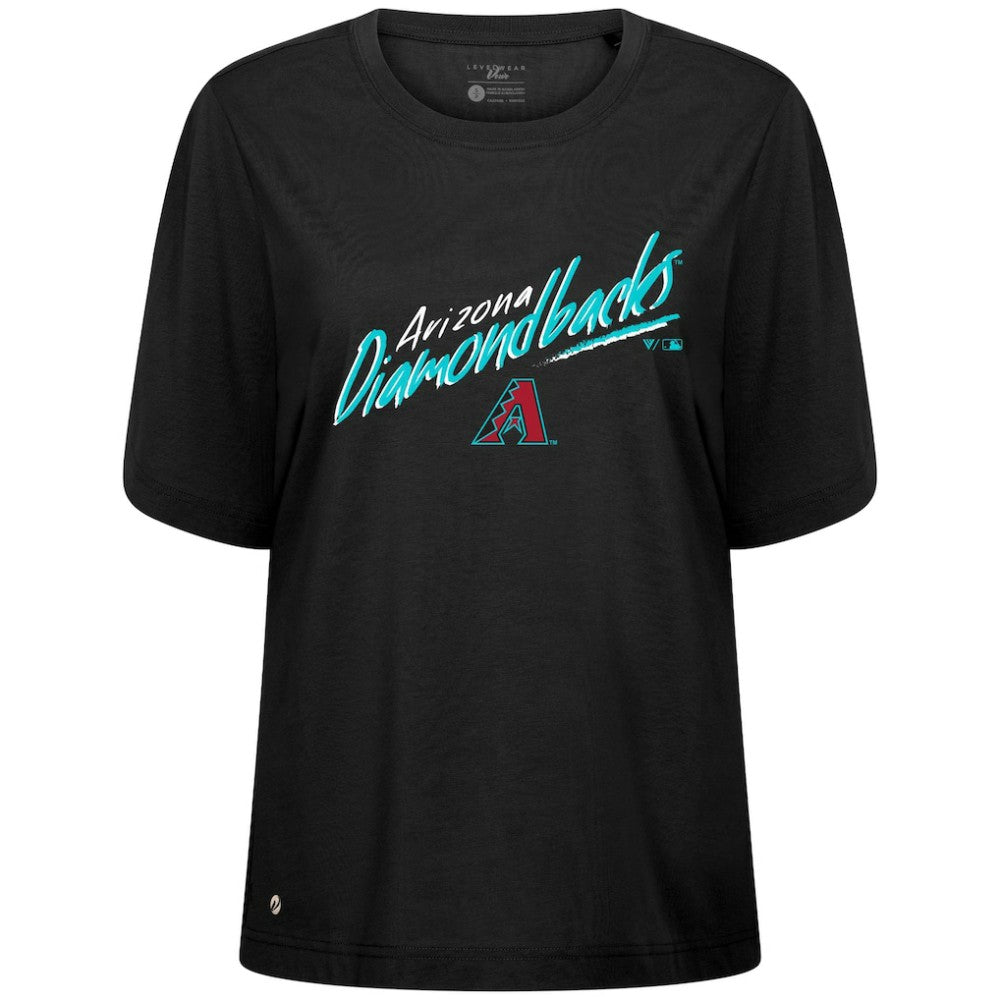 Arizona Diamondbacks Levelwear Women's Bloom Sizzle T-Shirt - MLB T-shirts