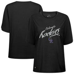 Colorado Rockies Levelwear Women's Bloom Sizzle T-Shirt - MLB T-shirts