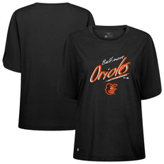 Baltimore Orioles Levelwear Women's Bloom Sizzle T-Shirt - MLB T-shirts