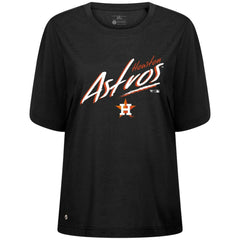 Houston Astros Levelwear Women's Bloom Sizzle T-Shirt - MLB T-shirts