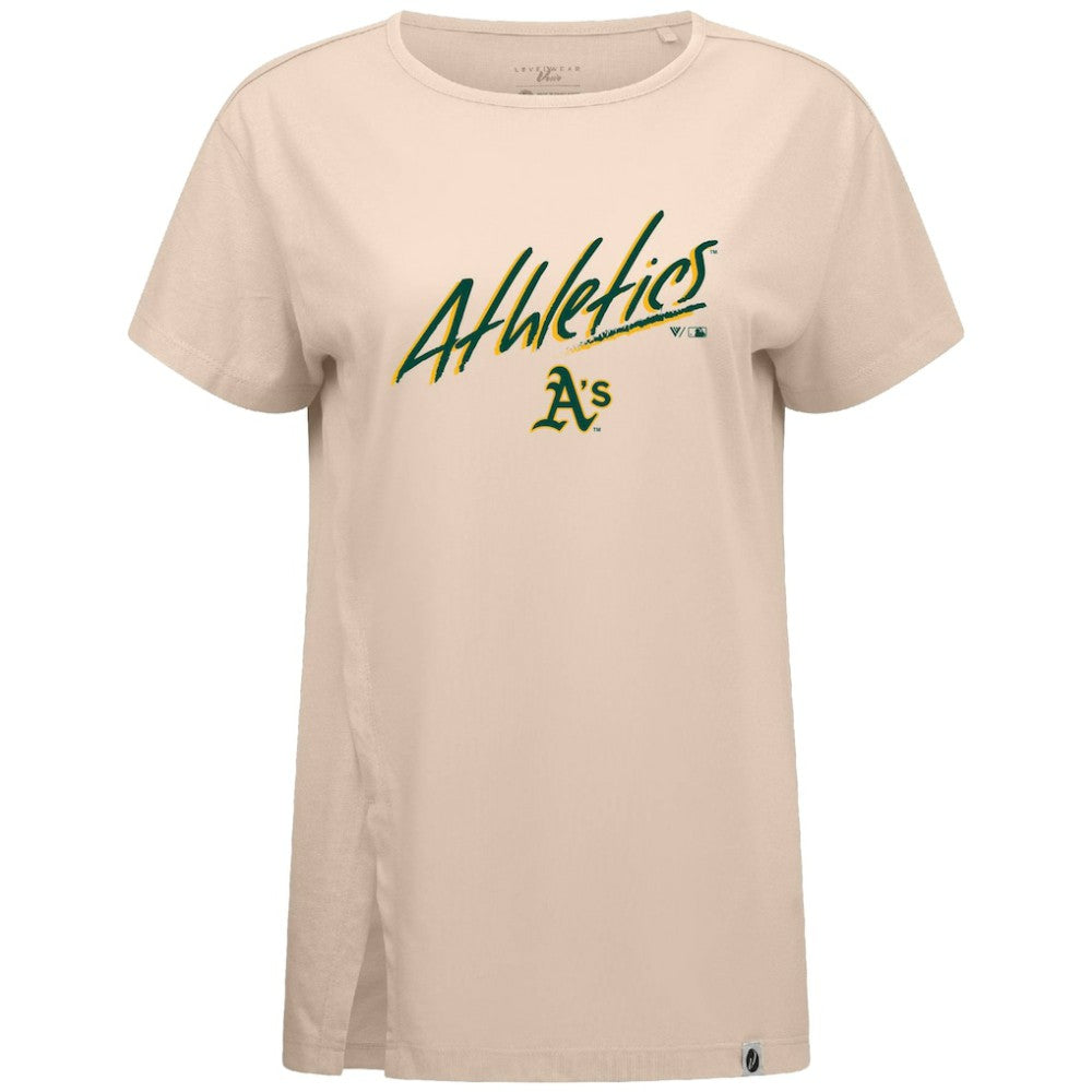 Athletics Levelwear Women's Influx Sizzle T-Shirt - MLB T-shirts