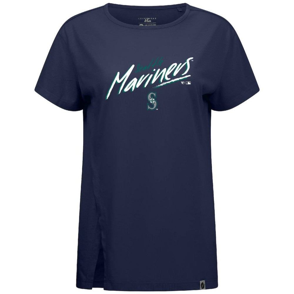 Seattle Mariners Levelwear Women's Influx Sizzle T-Shirt - MLB T-shirts
