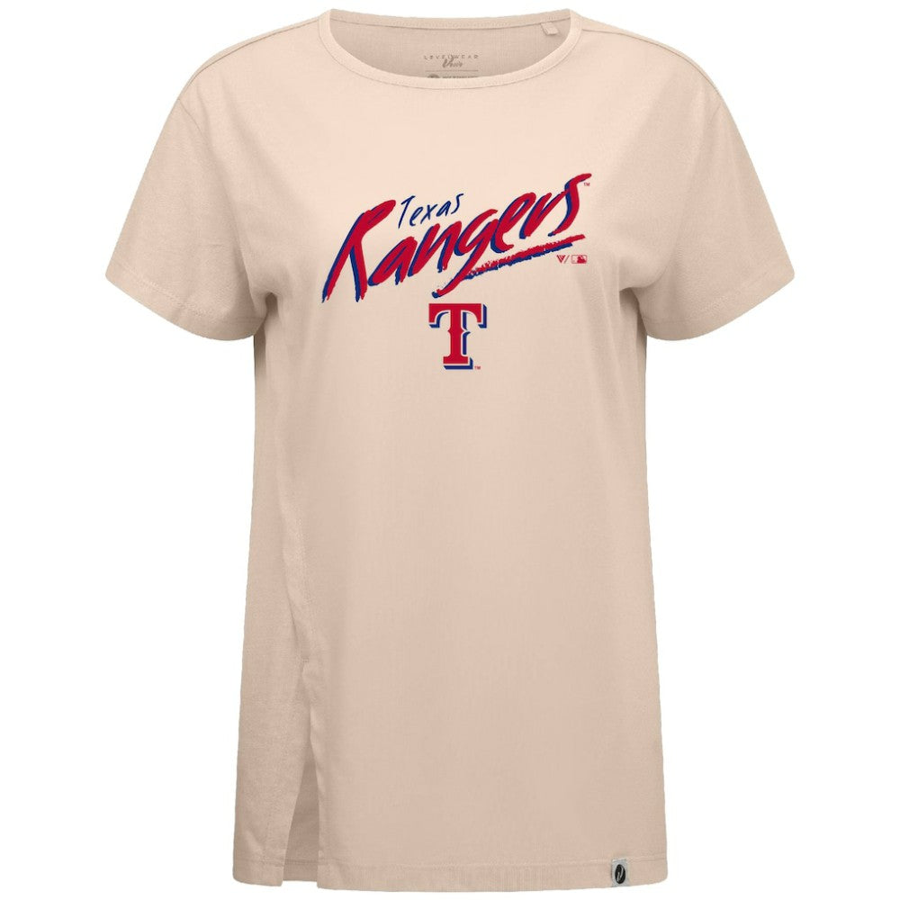 Texas Rangers Levelwear Women's Influx Sizzle T-Shirt - MLB T-shirts