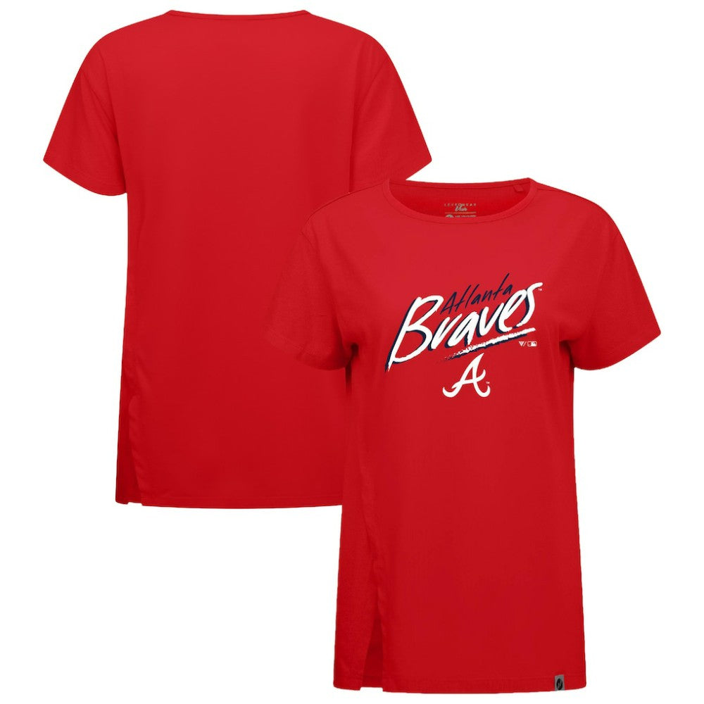 Atlanta Braves Levelwear Women's Influx Sizzle T-Shirt - MLB T-shirts