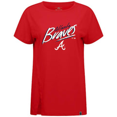 Atlanta Braves Levelwear Women's Influx Sizzle T-Shirt - MLB T-shirts