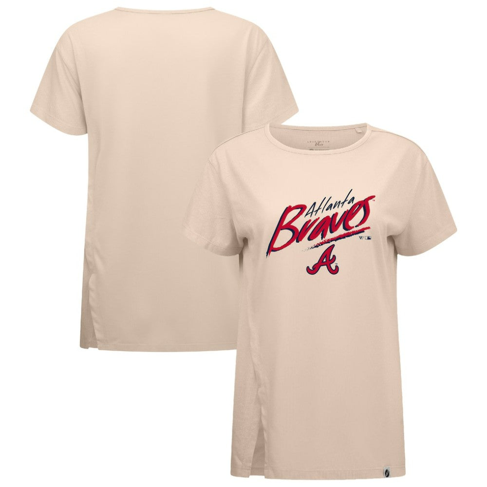 Atlanta Braves Levelwear Women's Influx Sizzle T-Shirt - MLB T-shirts