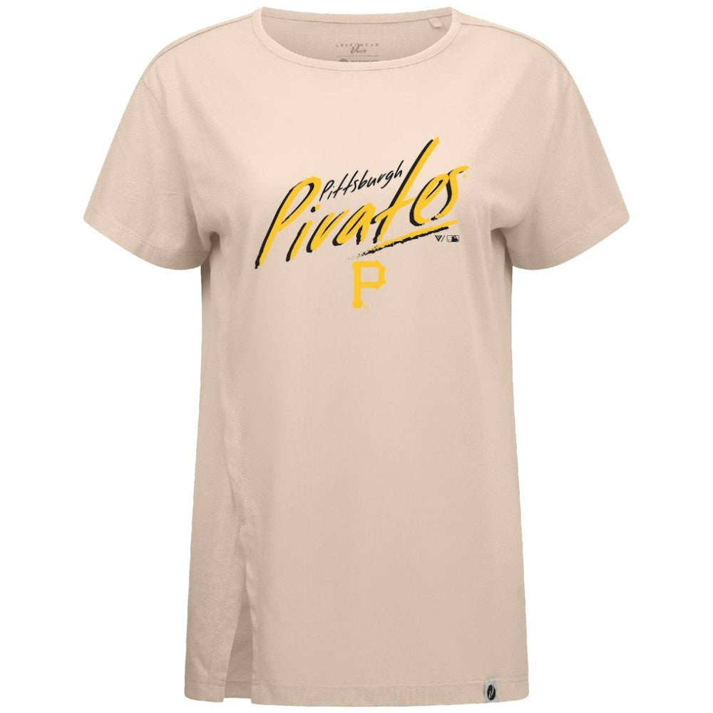 Pittsburgh Pirates Levelwear Women's Influx Sizzle T-Shirt - MLB T-shirts