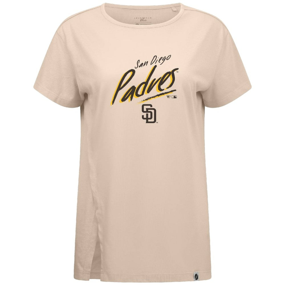 San Diego Padres Levelwear Women's Influx Sizzle T-Shirt - MLB T-shirts