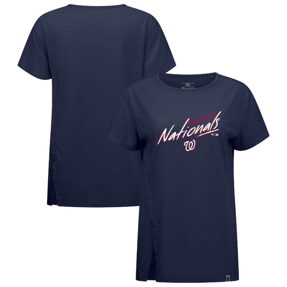 Washington Nationals Levelwear Women's Influx Sizzle T-Shirt - MLB T-shirts