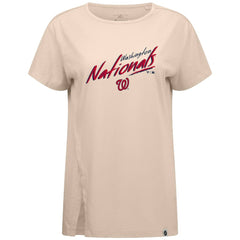 Washington Nationals Levelwear Women's Influx Sizzle T-Shirt - MLB T-shirts