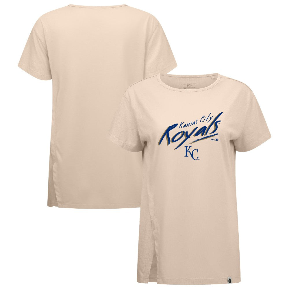 Kansas City Royals Levelwear Women's Influx Sizzle T-Shirt - MLB T-shirts