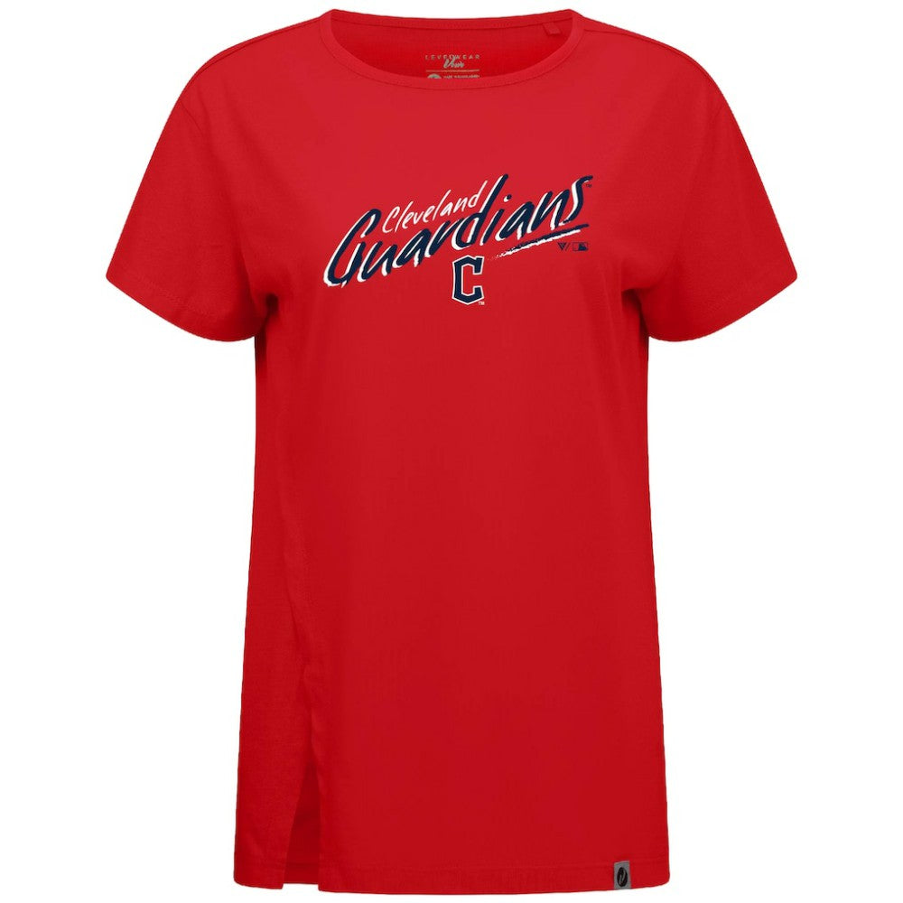 Cleveland Guardians Levelwear Women's Influx Sizzle T-Shirt - MLB T-shirts