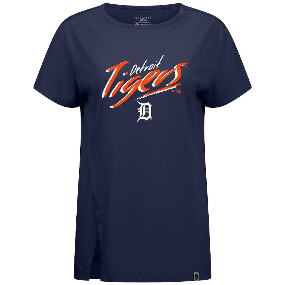 Detroit Tigers Levelwear Women's Influx Sizzle T-Shirt - MLB T-shirts