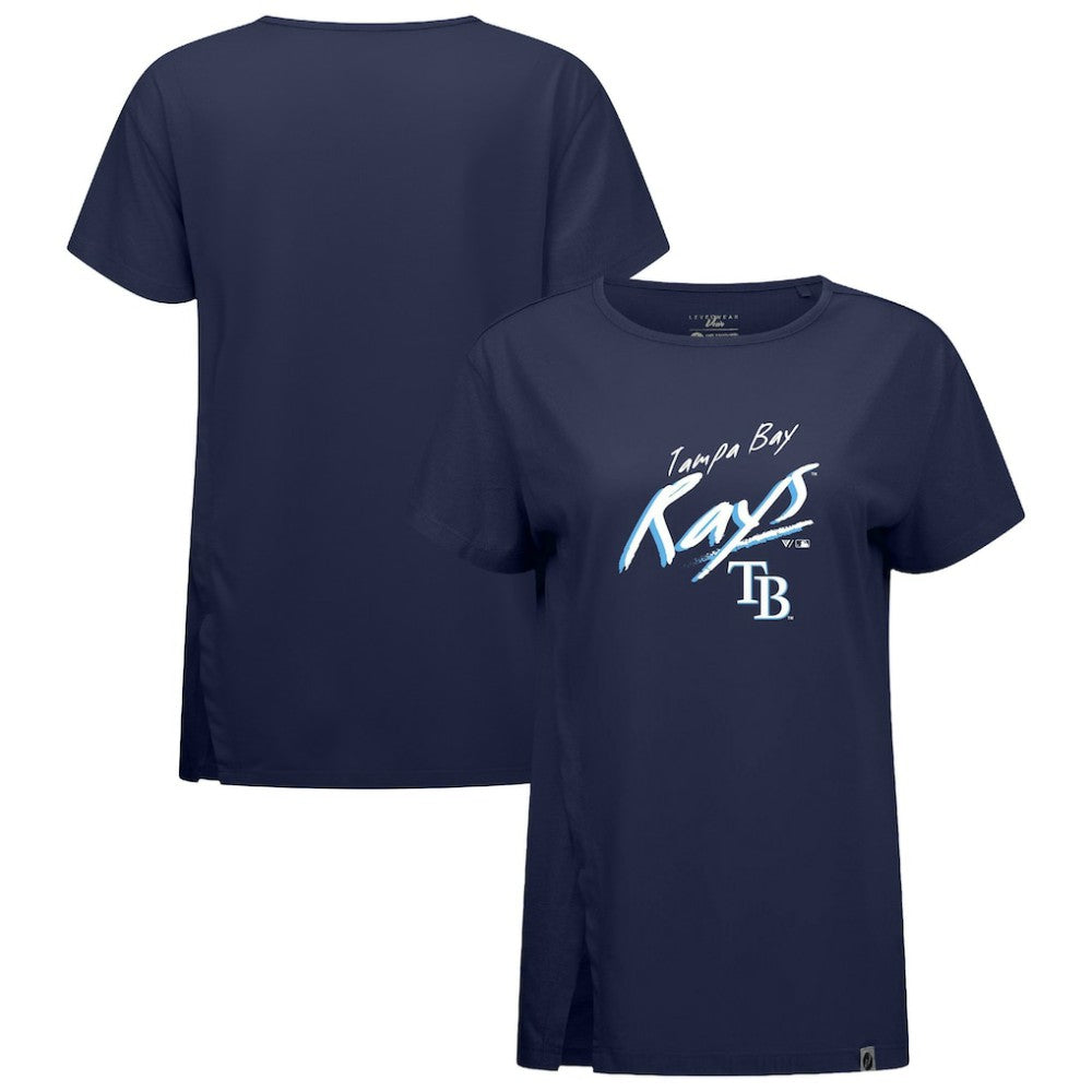 Tampa Bay Rays Levelwear Women's Influx Sizzle T-Shirt - MLB T-shirts